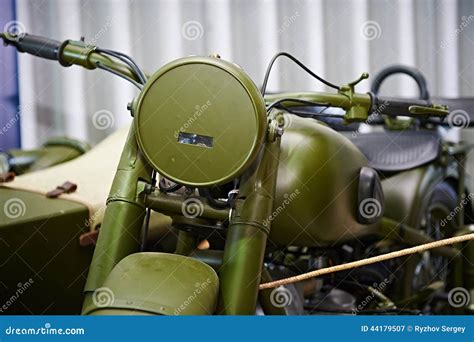 Soviet Heavy Motorcycle M-72 Stock Image - Image of engine, metal: 44179507