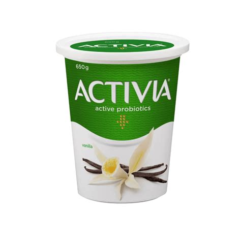 Vanilla Probiotic Yogurt | Activia