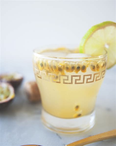 Passionfruit Lime Spritzer The Kitchy Kitchen