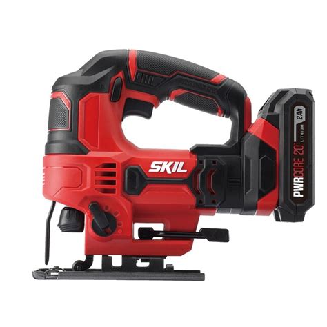 Skil Pwr Core 20 20 Volt Variable Speed Keyless Cordless Jigsawbattery