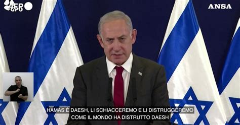 Israele l avvertimento di Netanyahu Ogni membro di Hamas è un uomo