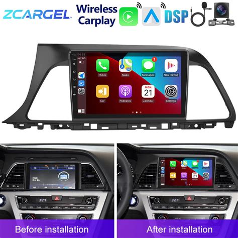 Car Stereo For Hyundai Sonata With Wireless Carplay Android