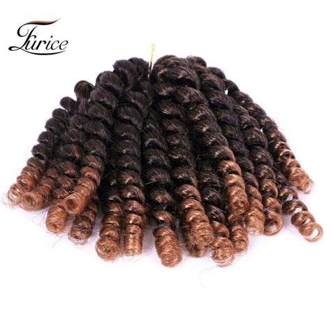 Amazon Furice 20 Strands Pack 8 Inch Ombre Crochet Braids Jumpy