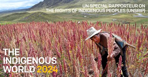 The Indigenous World 2024 Un Special Rapporteur On The Rights Of