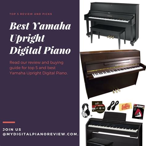 Best Yamaha Upright Digital Piano: Top 5 Review And Buyer’s Guide