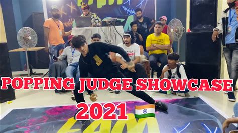 Popping Judge Showcase 2021 By Boogie Vikas Popping Showcase Dance