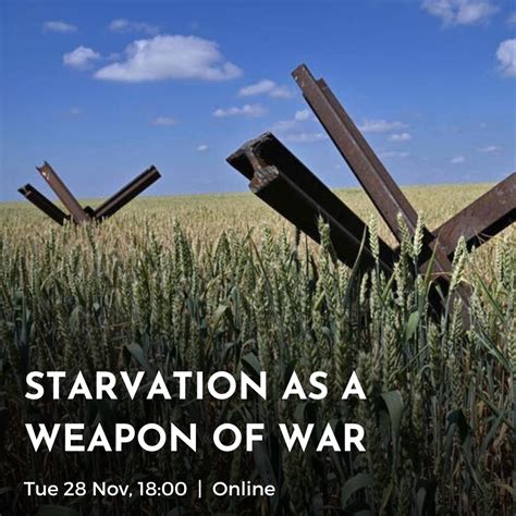 Starvation As A Weapon Of War — Online Panel Global Rights Compliance