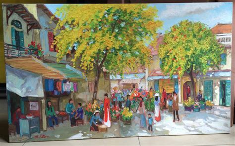 Vietnamese Oil Painting At Explore Collection Of