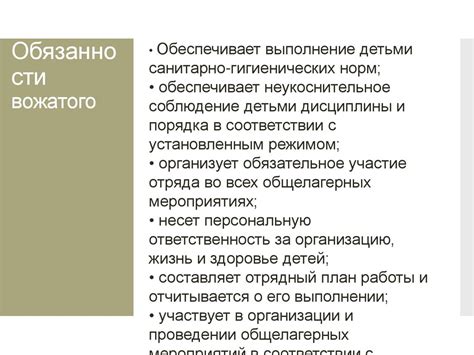 Кодекс вожатого - презентация онлайн