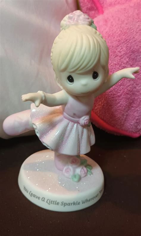 Precious Moments Ballerina You Leave A Little Sparkle Wherever You Go Hobbies And Toys