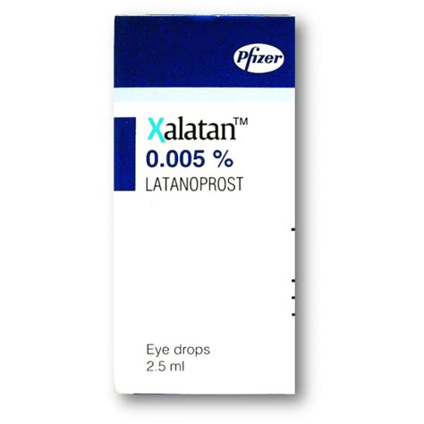 XALATAN 0.005% ( LATANOPROST ) EYE DROPS 2.5 ML