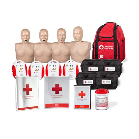 First Aid Cpr Aed For Schools Instructors Kit Red Cross Store