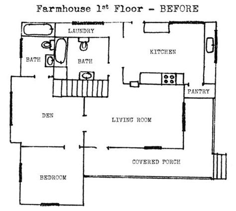 Old Style Farmhouse Floor Plans With Dimensions Viewfloor Co