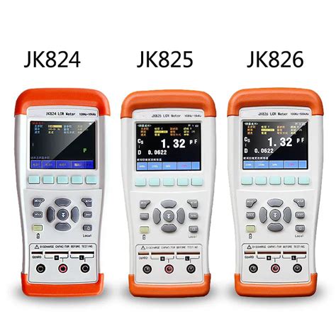 Jk Handheld Lcr Digital Bridge Capacitance Tester High Precision