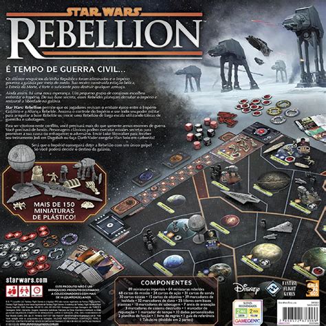 Star Wars Rebellion Jogo De Tabuleiro