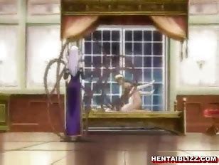 Hentai Girl Caught And Monster Tentacles Threesome Hard Fucked