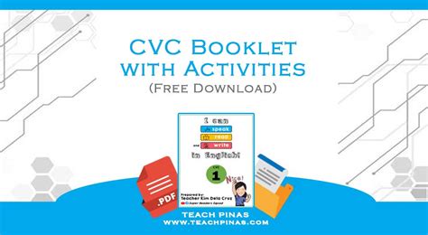 Cvc Reading Booklet With Activities Teach Pinas