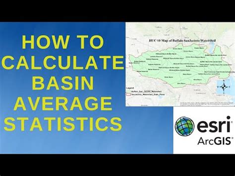 Arcgis T How To Calculate Basin Average Value From Raster Data Using