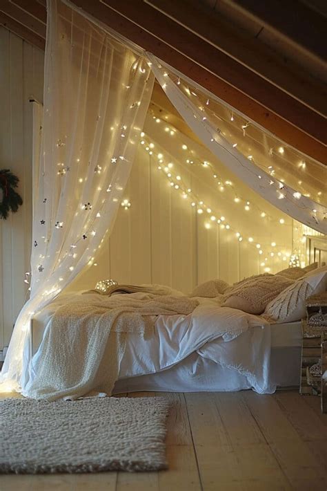 25 Magical Christmas Lights Bedroom Ideas for a Dreamy Glow - Roomy Retreat