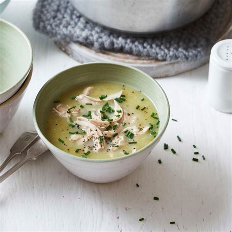 Leek And Potato Soup With Chicken Healthy Recipe Ww Uk