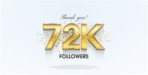 Obrigado comemoração de 72 mil seguidores pelo banner de postagem nas