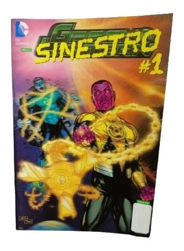 Cómic De Colección 3d Green Lantern Sinestro 1 Mes Del Vill Cuotas