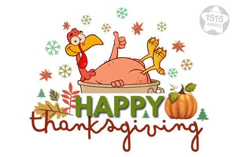 Happy Thanksgiving Turkeys Clipart