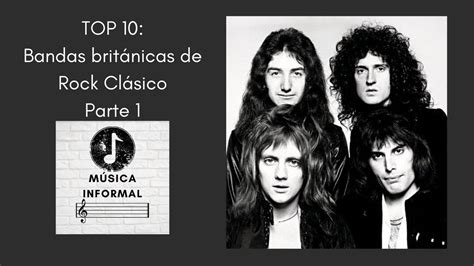 TOP 10 Bandas británicas de Rock Clásico Parte 1 YouTube