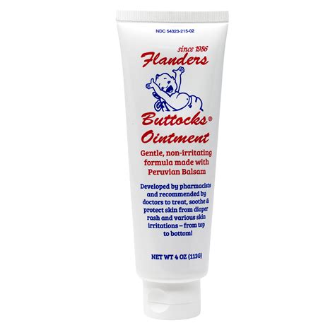 Flanders Buttocks Ointment | Diaper Rash Cream for Treatment and