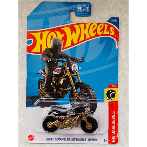 Hot Wheels Moto Ducati Scrambler Hw Edition Shopee Brasil