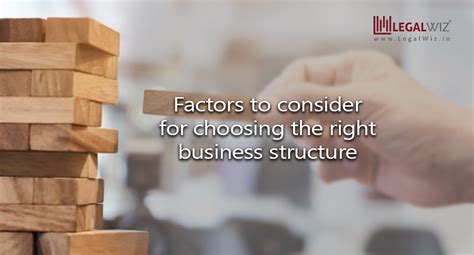 How To Choose The Right Business Structure For Your Business