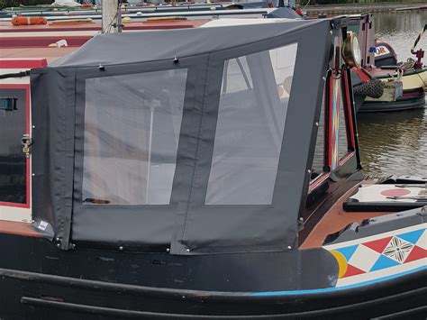 Front Cratch Covers And Tubular Covers For Narrowboats And Canal Boats