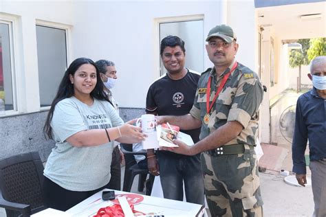 Bsf On Twitter A Voluntary Blood Donation Camp Was Organised By 25 Bn