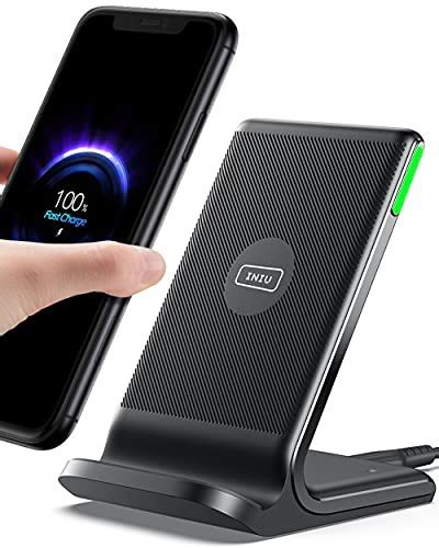 Cargador Inal Mbrico R Pido W Qi Certified Wireless Charger