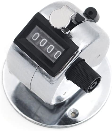 Gogo Desktop Tally Counter Clickers Pitch Counter 4 Digit Metal Tally