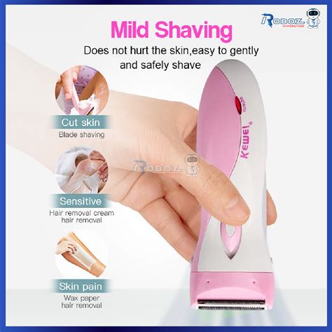 KEMEI Women S Shaver Epilator KM 3018 Electric Rechargeable Lady