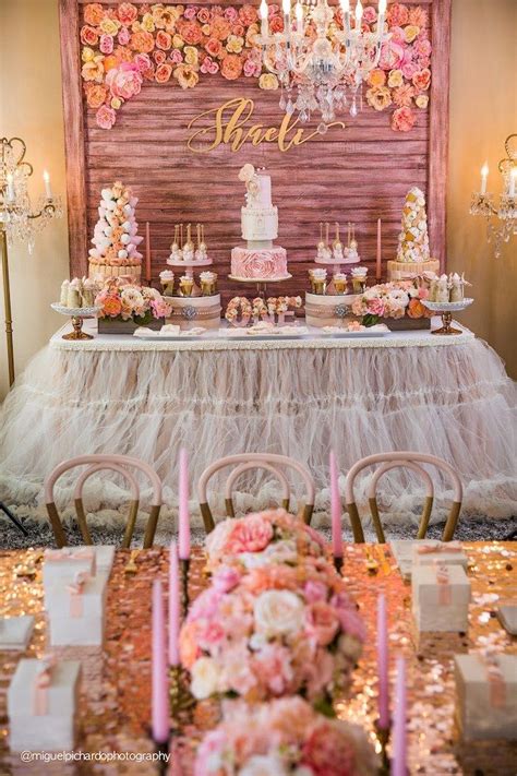 Pink Gold 1st Birthday Party Kara S Party Ideas Pink And Gold