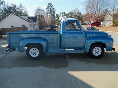 vintage, antique, ford, truck, f-250, 1955, excellent condition ...