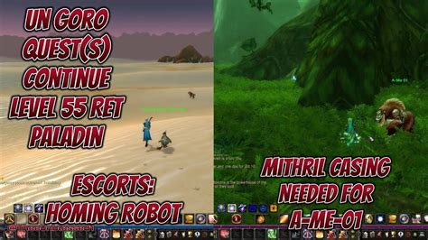 World Of Warcraft WOTLK CLASSIC ERA 38 Tanaris Homing Robot Un Goro