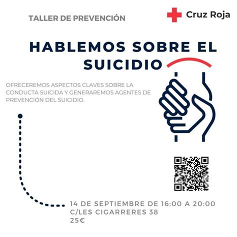 𝗛𝗮𝗯𝗹𝗲𝗺𝗼𝘀 𝘀𝗼𝗯𝗿𝗲 𝗲𝗹 𝘀𝘂𝗶𝗰𝗶𝗱𝗶𝗼 Formación Cruz Roja Gijón Asociación de