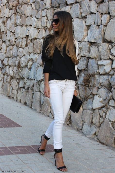 Style Guide How To Wear White Jeans This Summer Fab Fashion Fix