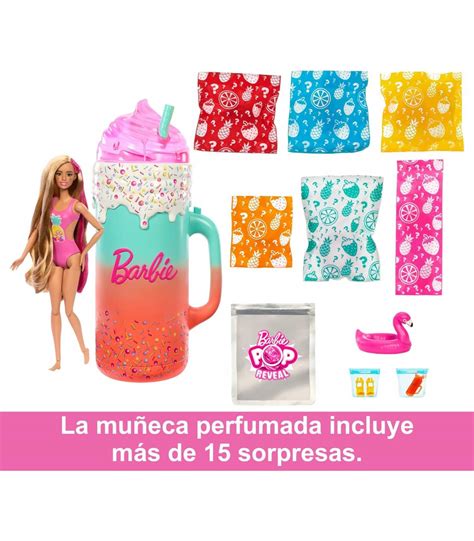 Barbie Pop Reveal Frutas Smoothie Tropical De Mattel Juguetes Panre