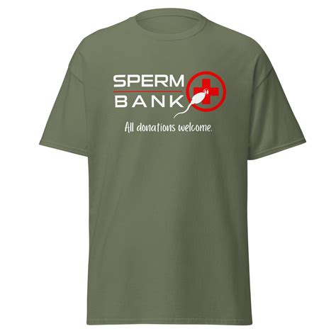 Sperm Bank Gay Bear T Shirt From The Bear Culture Etsy