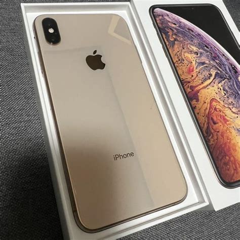 Iphone Xs Max Gold Gb Sim Tensilearc