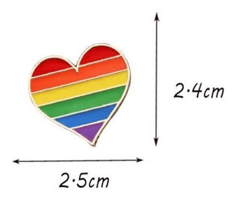 Pin Broche Metálico Lgtb Orgullo Gay Diseños Cuotas sin interés
