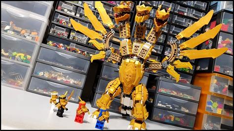 LEGO King Ghidorah Ninjago Golden Ultra Dragon Alternate