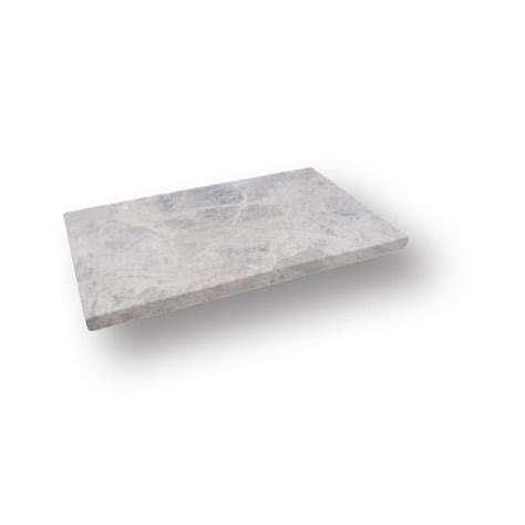 Premium 12X24 Tundra Grey Sand Blasted Marble Pool Coping