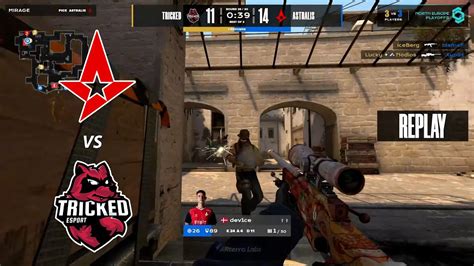 DEV1CE RETURN Astralis Vs Tricked HIGHLIGHTS Map 1 MIRAGE CCT