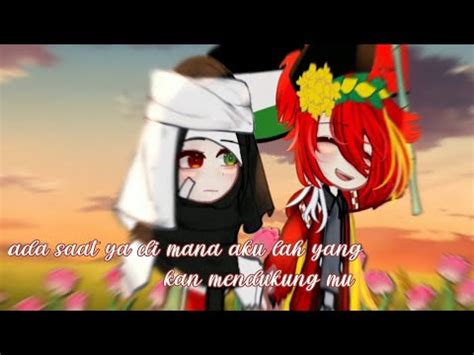 Countryhumans Gacha Club Indonesia Palestina Semoga Suka