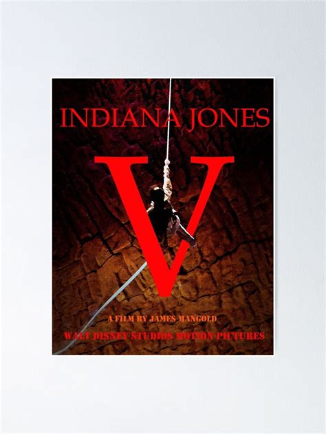 "Indiana Jones 5 poster art" Poster by dltphoto | Redbubble